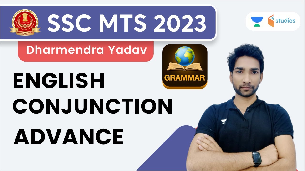 English Conjunction | Advance | SSC MTS 2023 | Dharmendra Yadav