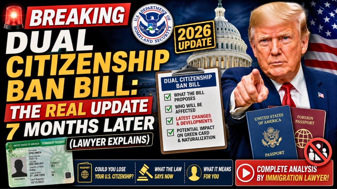 Dual Citizenship Ban Bill: The REAL Update 7 Months Later (Lawyer Explains)
