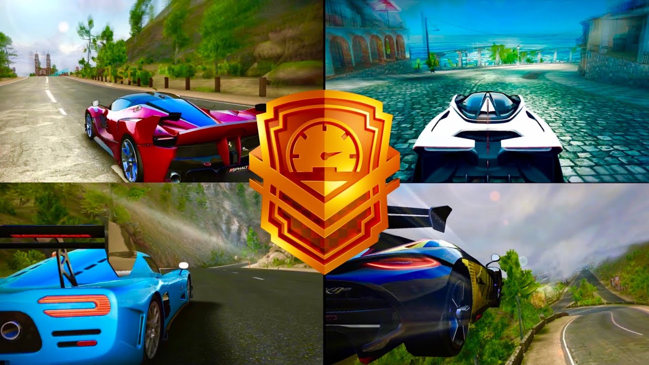 Asphalt 8 - Gauntlet Mode - Dragon Tree - 53.624