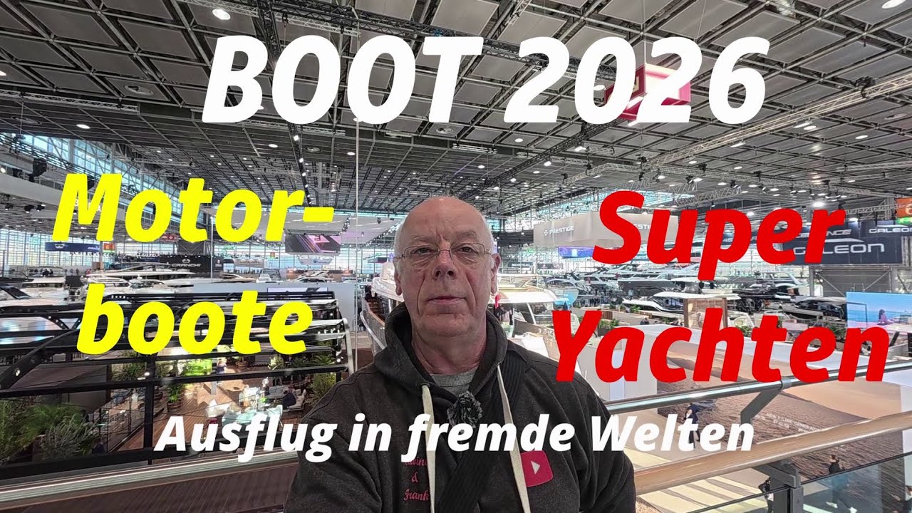 Boot 2026 - Superyachten & Boote in allen Größen -  mein erster Besuch - beeindruckend / #vlog218