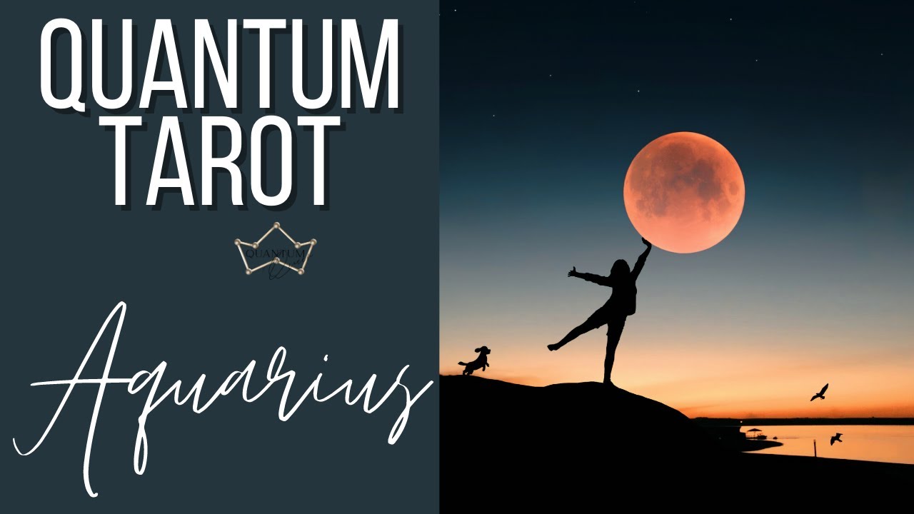 Aquarius - They cannot help themselves around you Aqua - Quantum Tarotscope