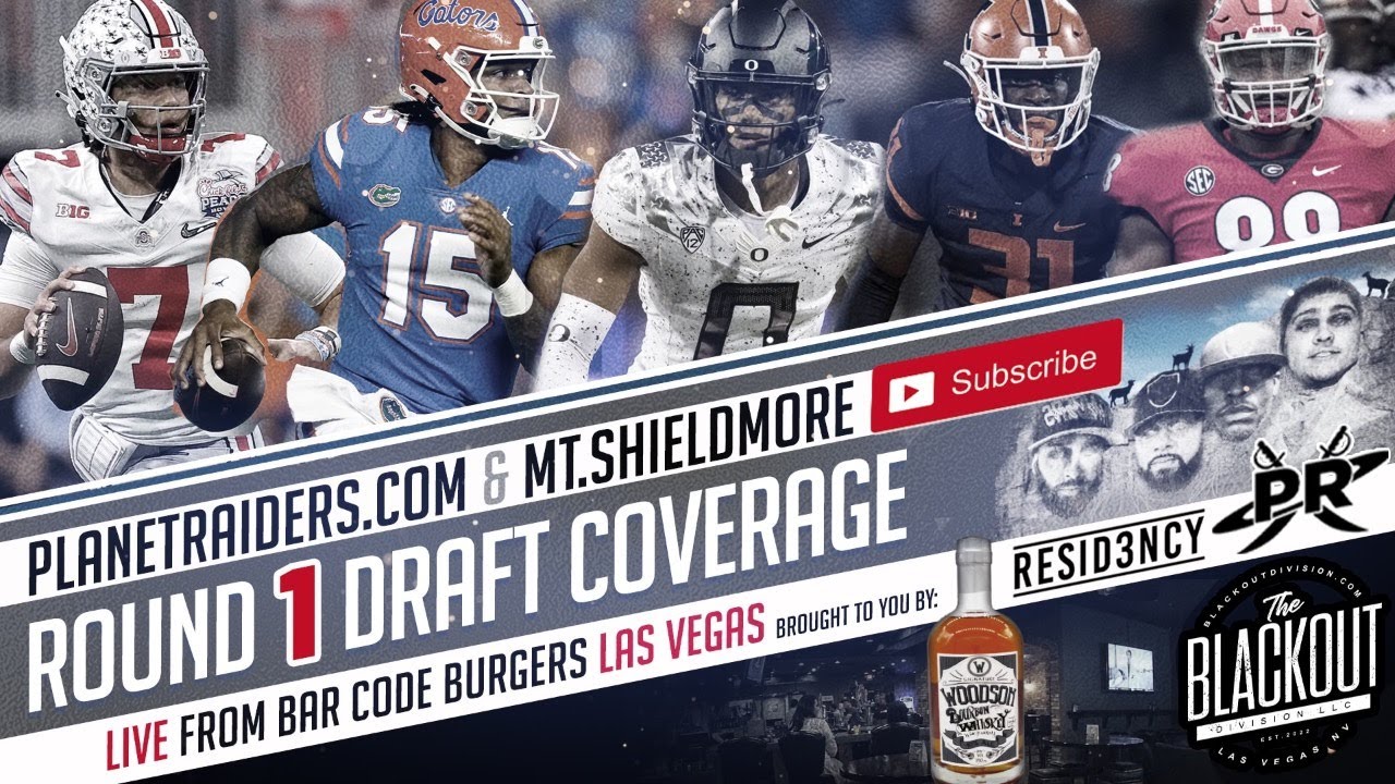 #Raiders | Round 1 2023 NFL Draft Coverage | Mt ShieldMore & Planet Raiders | 🏴&zwj;☠️