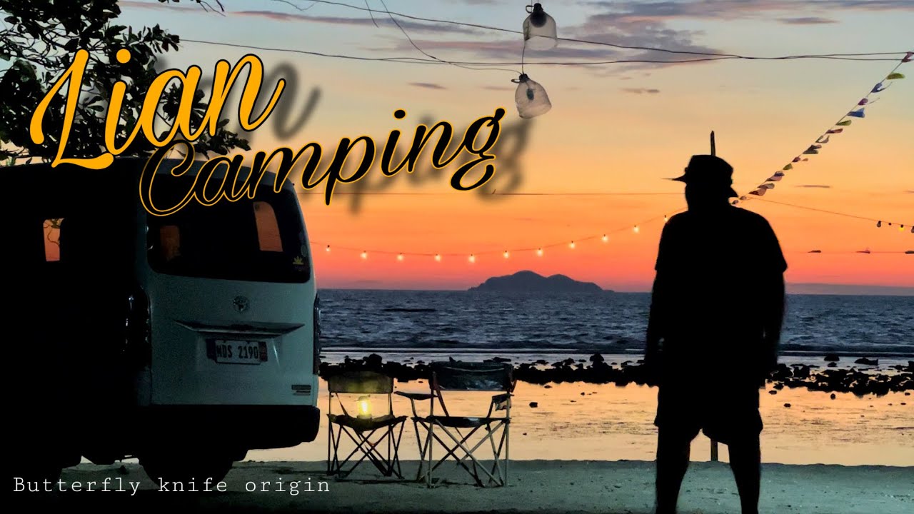 LIAN BATANGAS BEACH CAMPING / Pontanilla El paye Lapaspas beach camp Matabungkay Vanlife Batangas