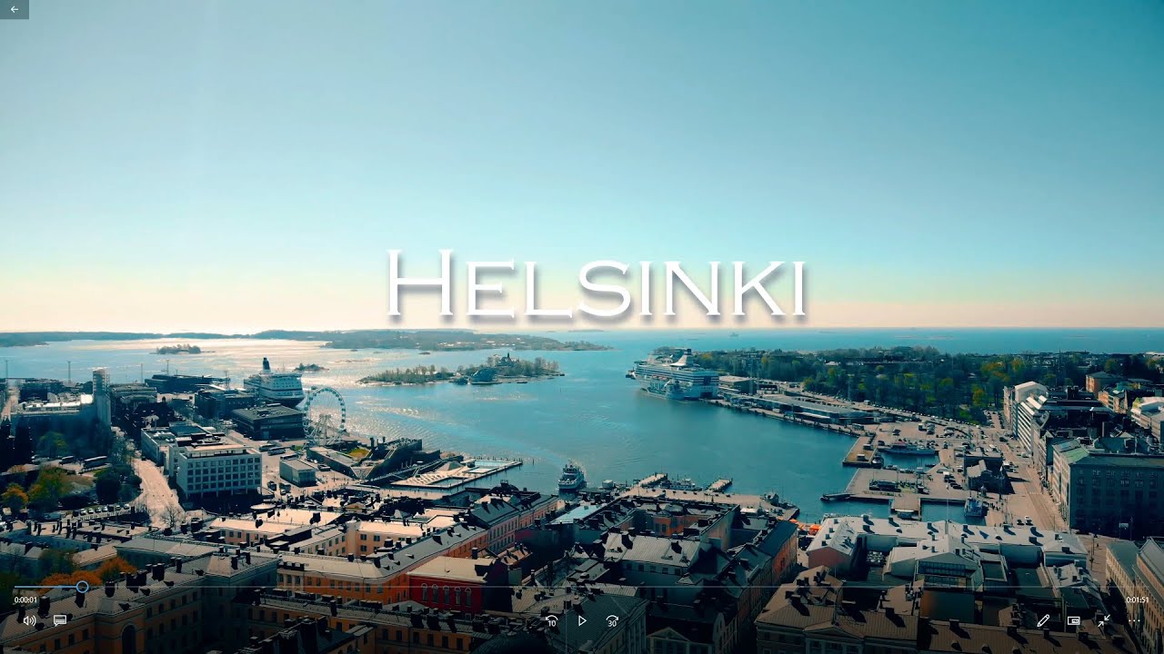 Helsinki, Finland | Хельсинки, Финляндия | Drone 4k | MYSKY