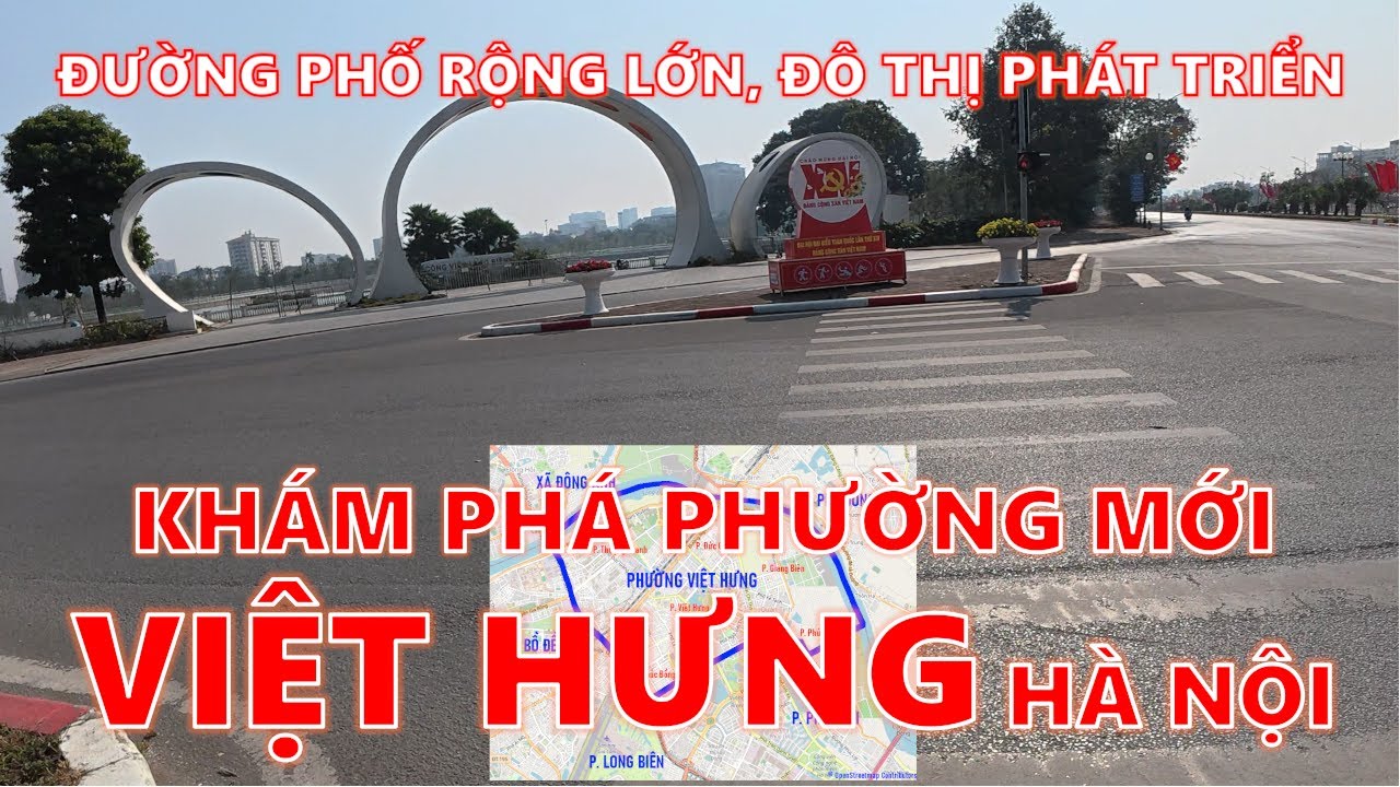 Khám phá phường Việt Hưng, Hà Nội | Đường phố rộng lớn, đô thị phát triển