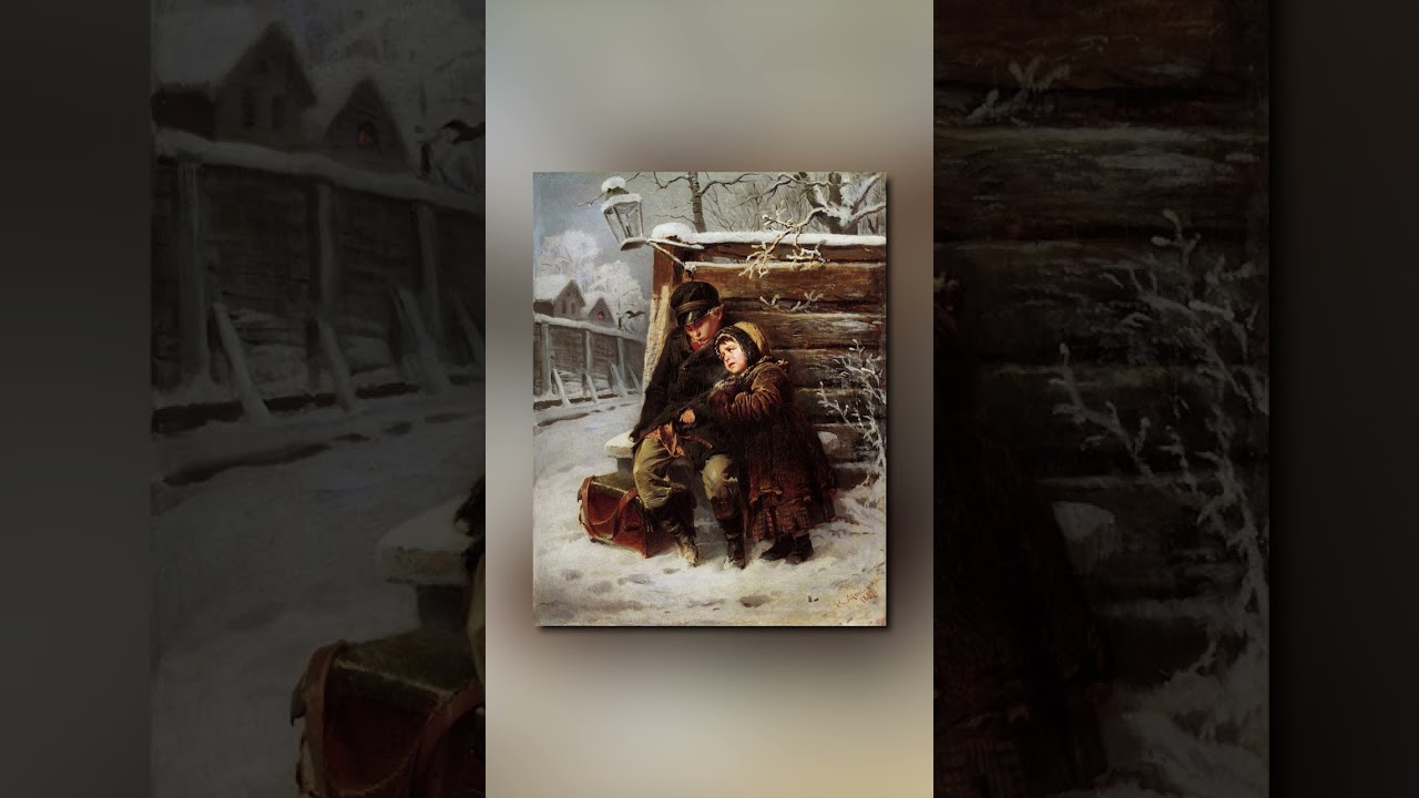 Самые печальные картины русских художников! #искусство #художники #картины #shorts