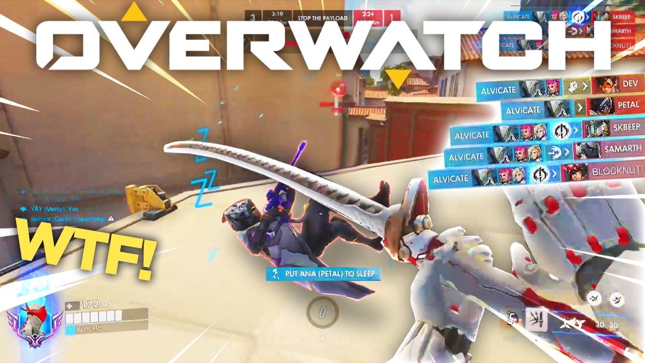 САМЫЕ ПОПУЛЯРНЫЕ Twitch-клипы недели по Overwatch! #392