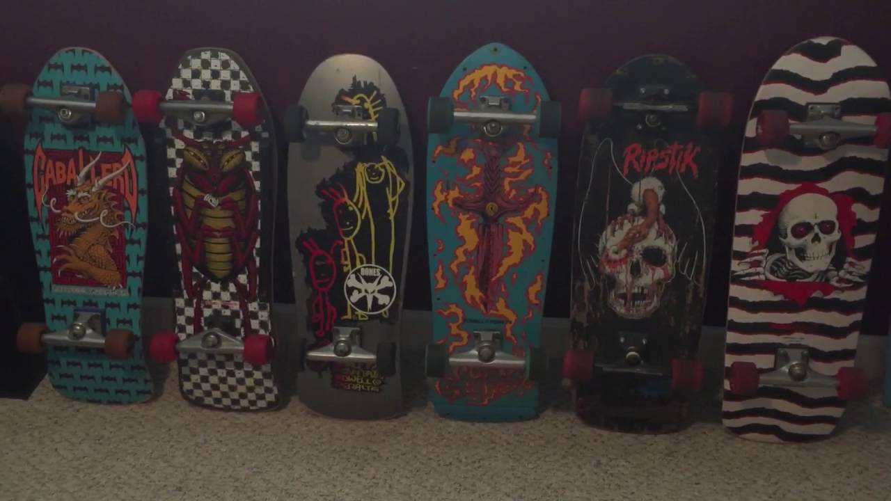 My old school skateboard collection
