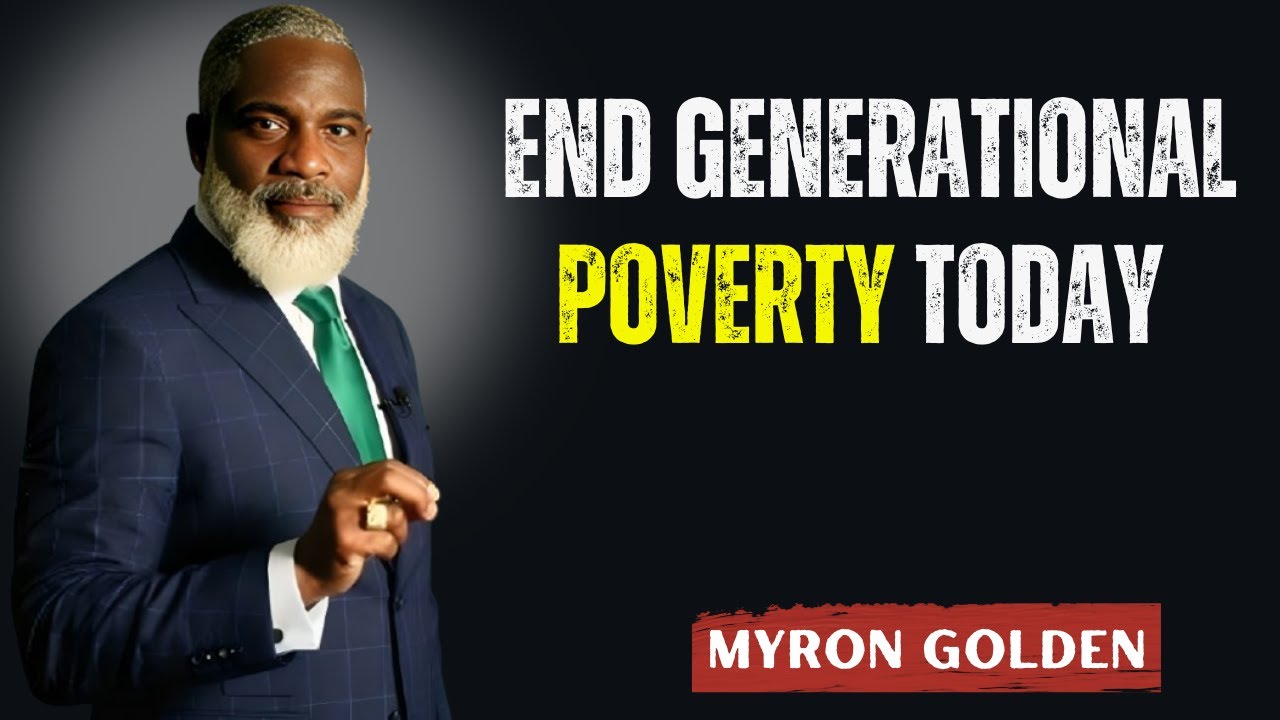Declare This Psalm to End Generational Poverty | Myron Gold Motivation Speech