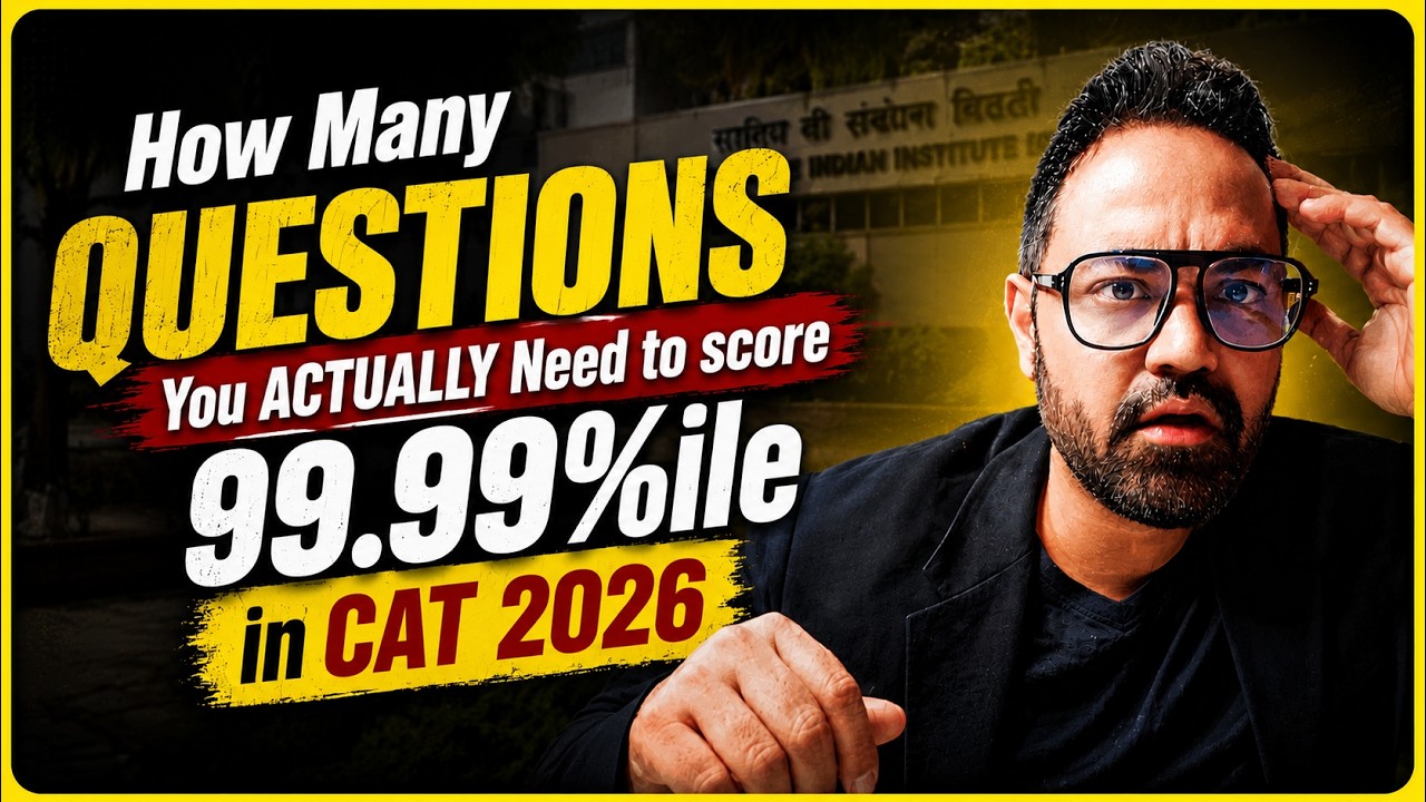 CAT Score vs Percentile | CAT 2026 Preparation Strategy
