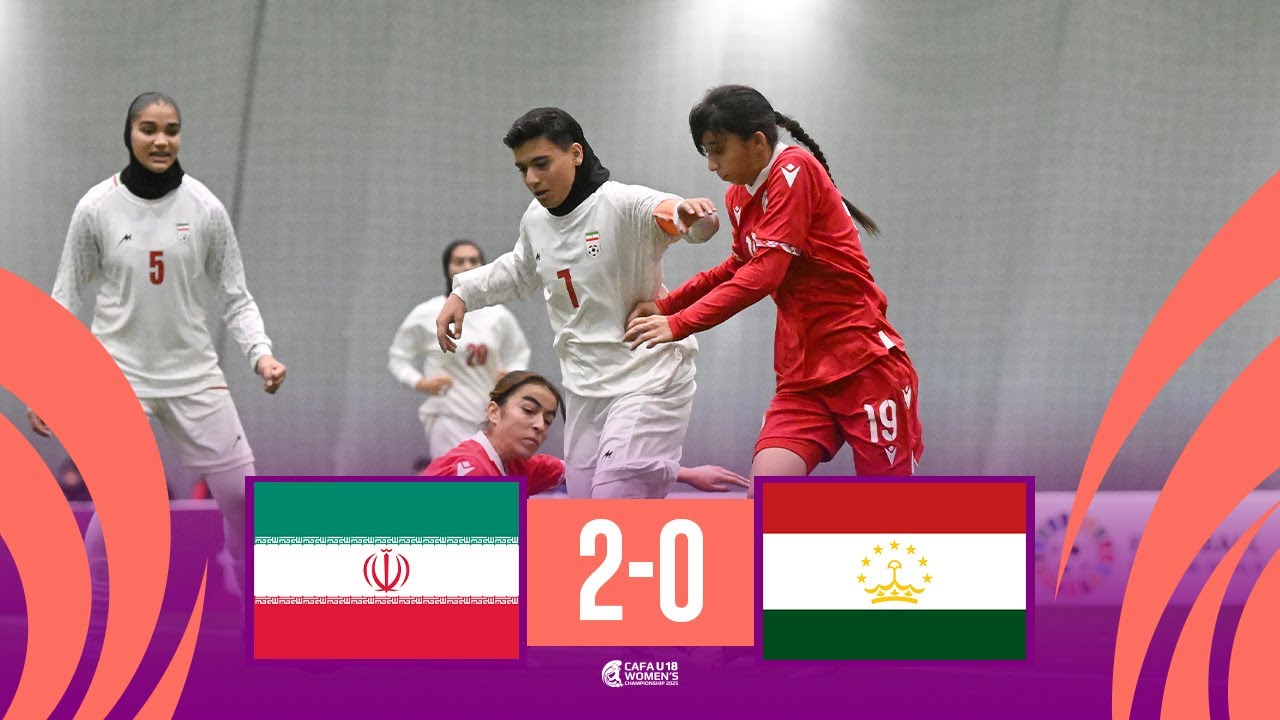 IR Iran vs Tajikistan | Highlights | CAFA U18 Women's Championship 2025
