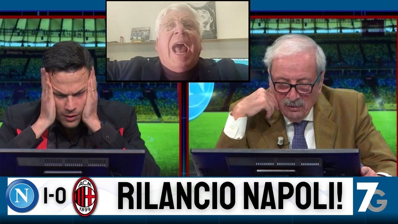DIRETTA STADIO NAPOLI MILAN 1-0: CRUDELI AMAREGGIATO, EUFORIA PER VIGLIOTTI!