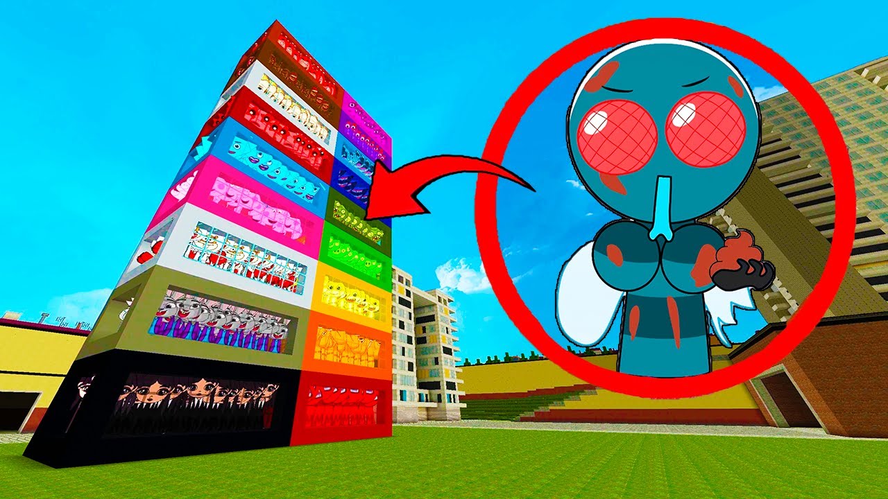NEW Incredibox Sprunki OC Nextbots Addon in Minecraft Pe!