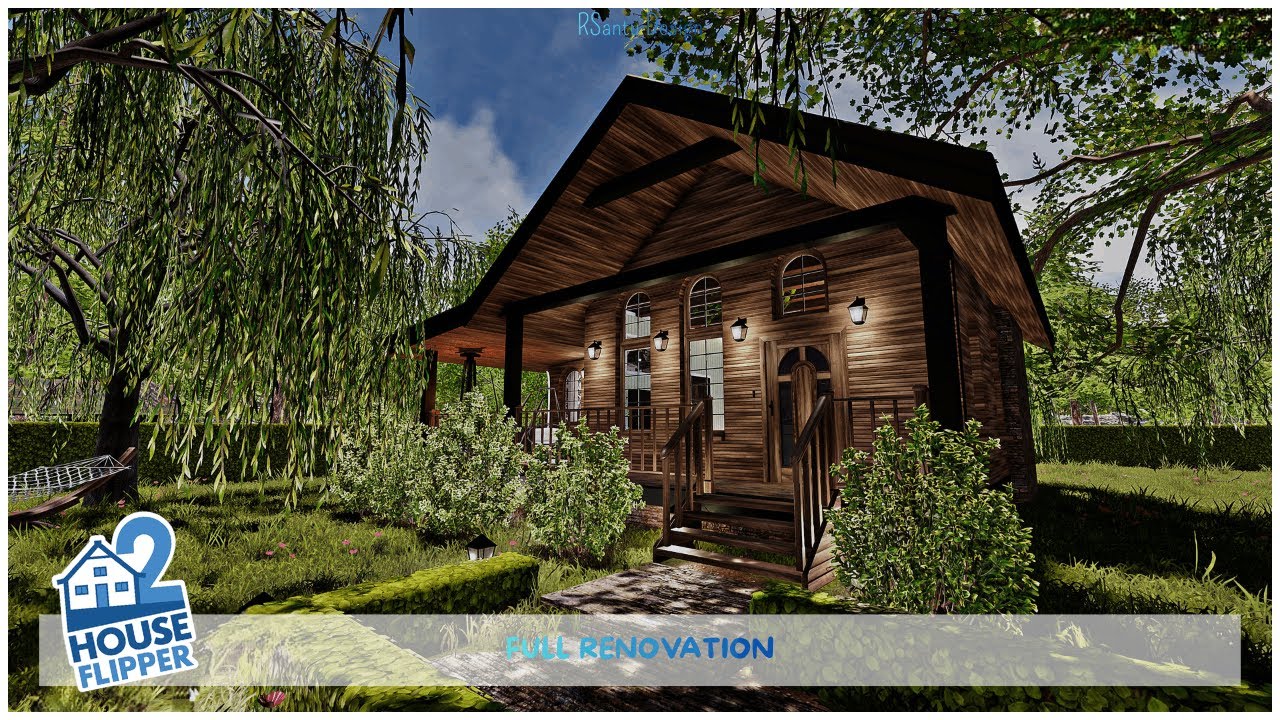 House Flipper 2 | Abandoned Forest House Renovation | RSantu Design