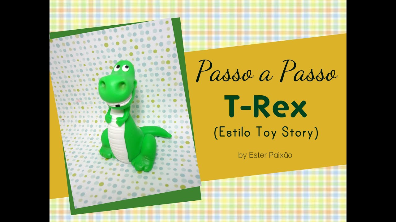 Passo a Passo T-rex Estilo Toy Story #1