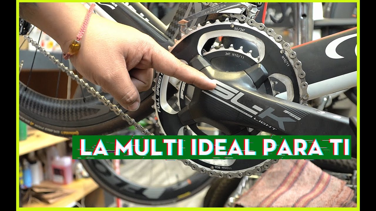 Como elegir la multiplicación de tu bicicleta de ruta o TT.