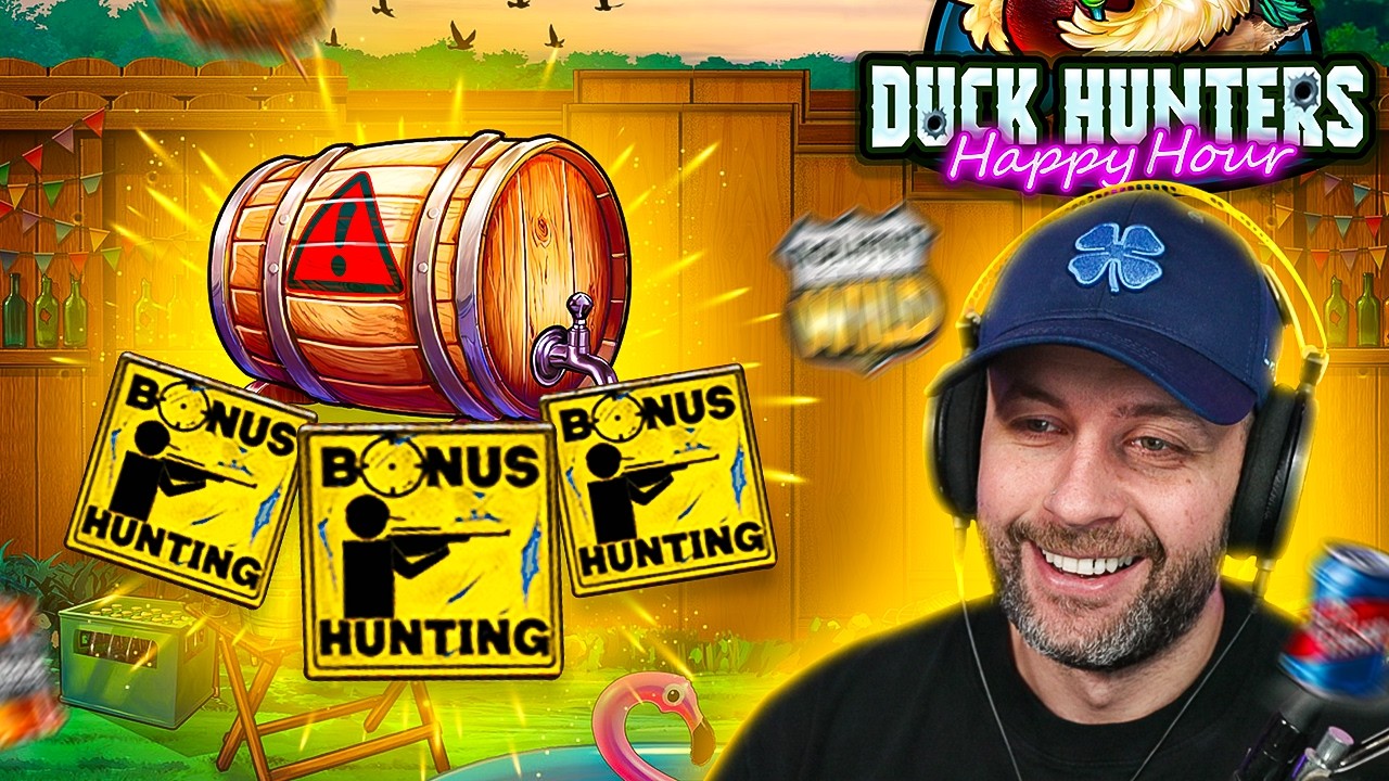 WE BOUGHT EVERY BONUS & SPIN on DUCK HUNTERS HAPPY HOUR!!