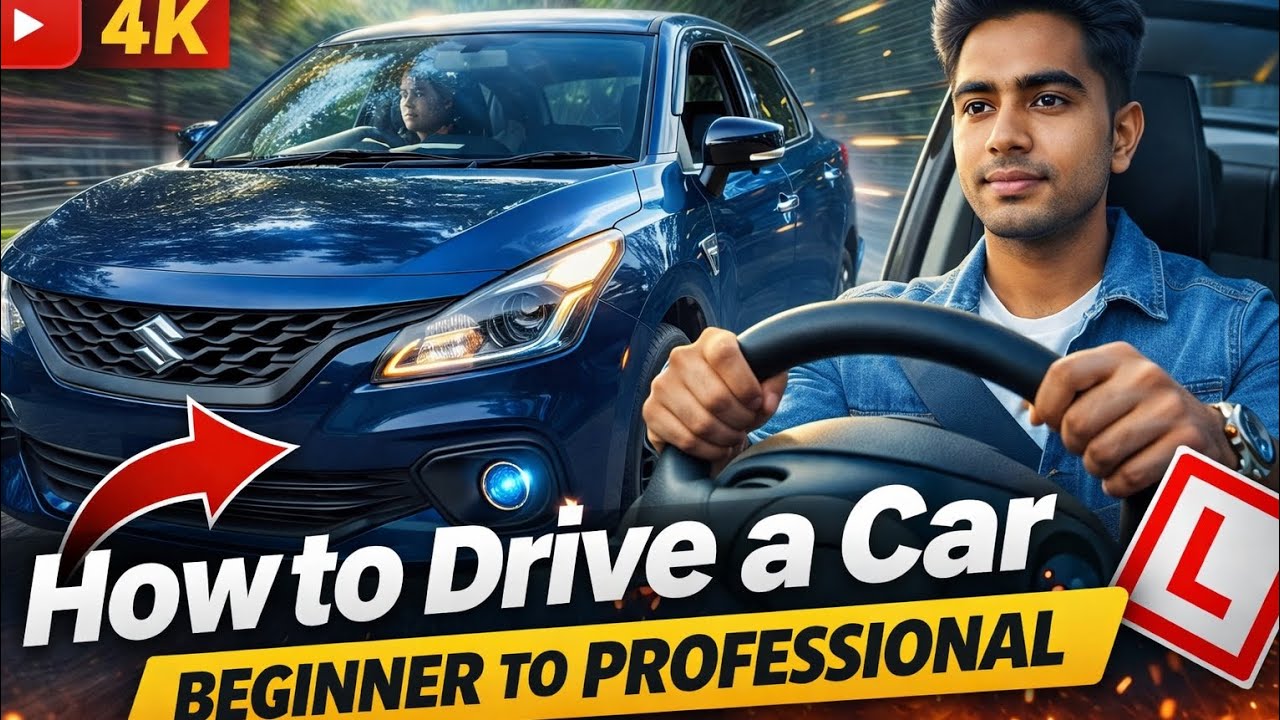 How to Drive a Car Beginner To Professional !!!