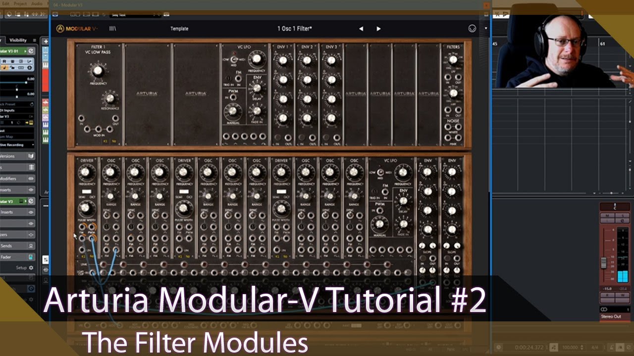 Прохождение Arturia Modular-V, эпизод 2 — Модули фильтров