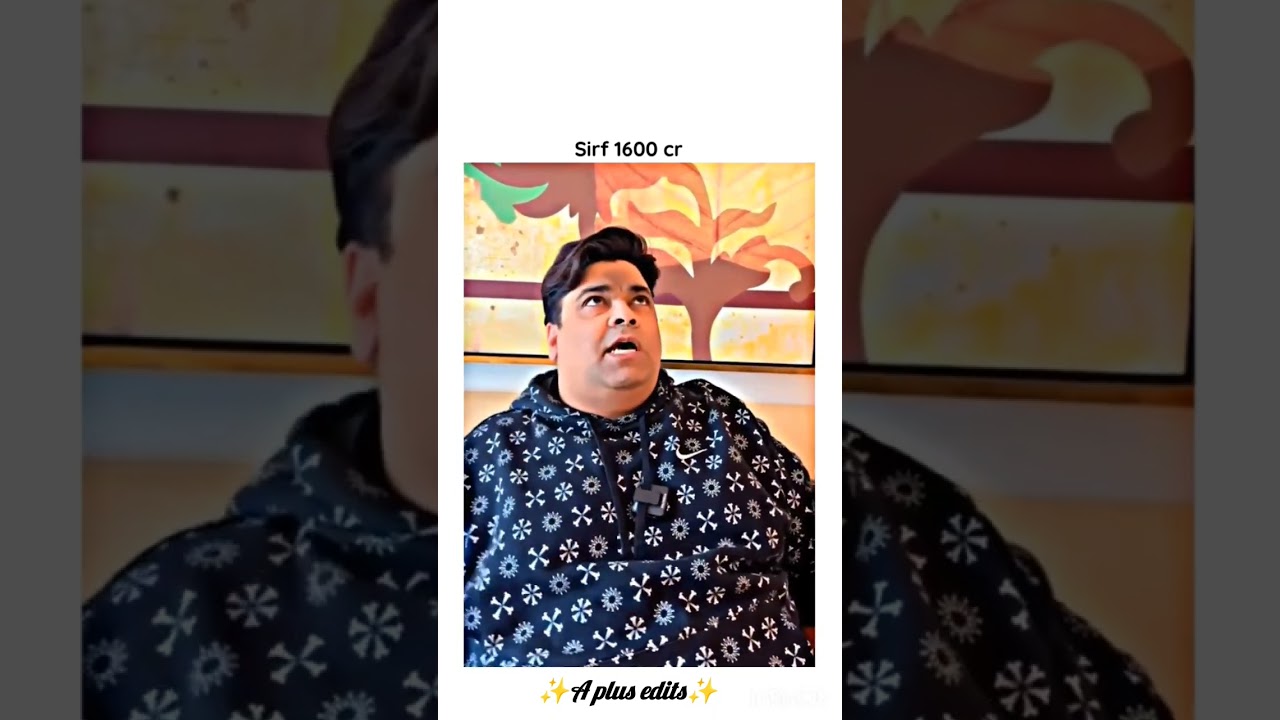 Sirf 1600 crores😂😂