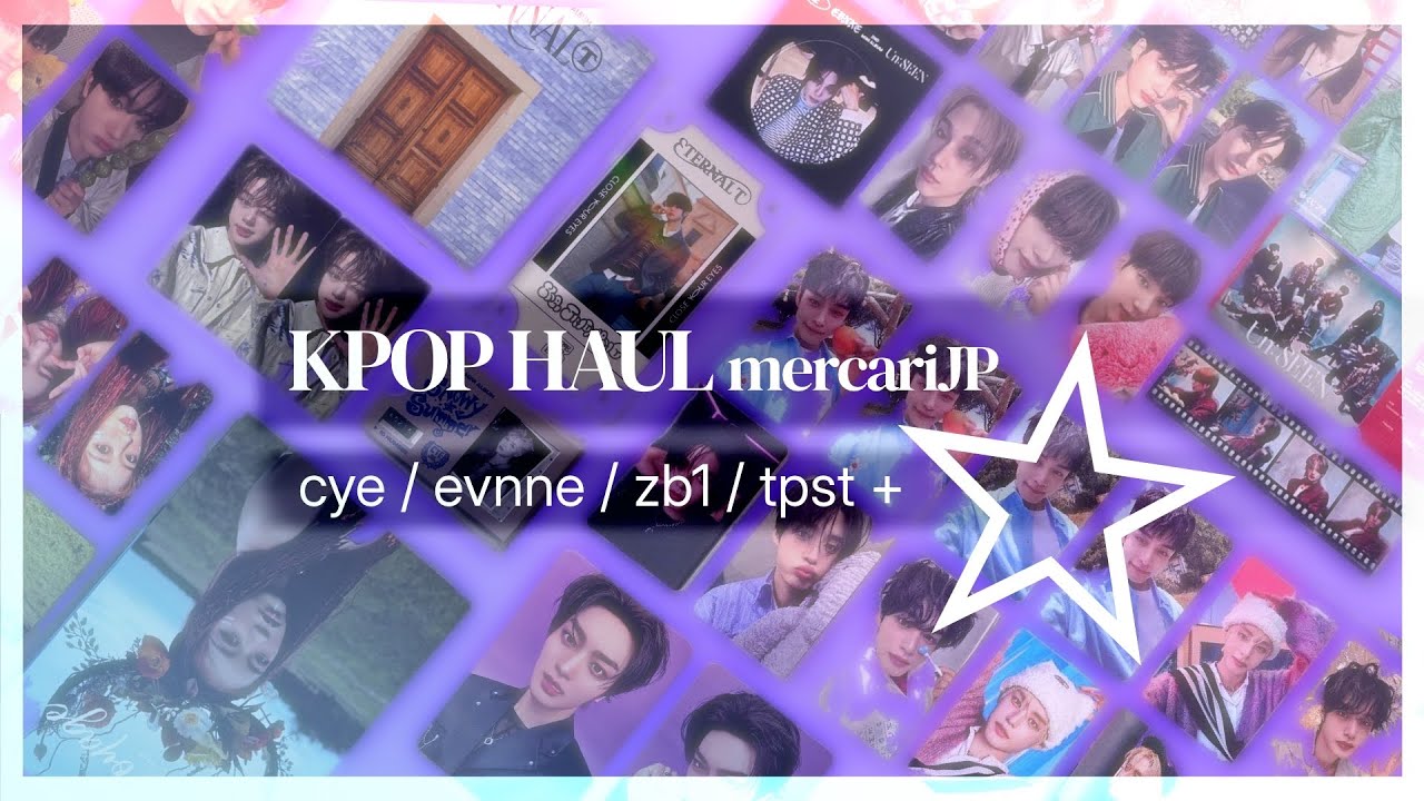 Kpop Haul - Mercari Japan | Close Your Eyes, Evnne, Tempest & More
