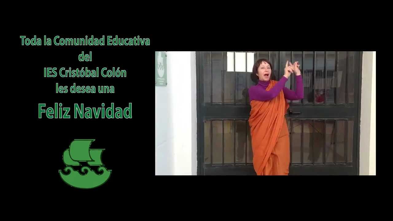 VideoFelicitación Navideña 2012 - IES Cristóbal Colón - Villancico estilo Bollywood