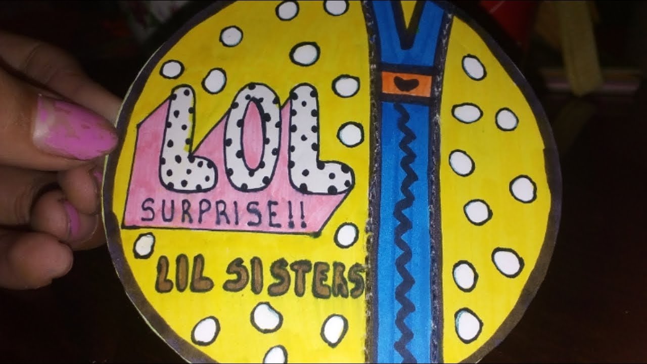 LOL SURPRISE LIL SISTERS CASERA!!!!