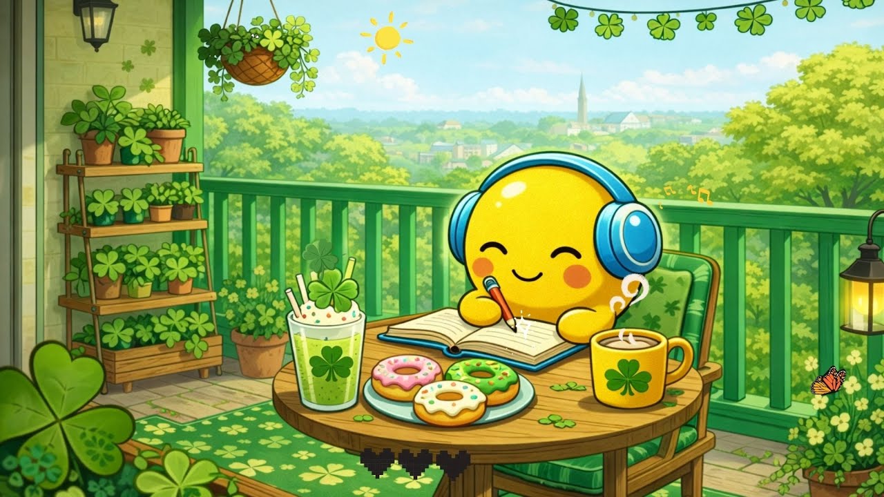 Smilo’s St. Patrick’s Chill Study Session 🍀 | Chill Lofi Beats to Relax, Study & Focus