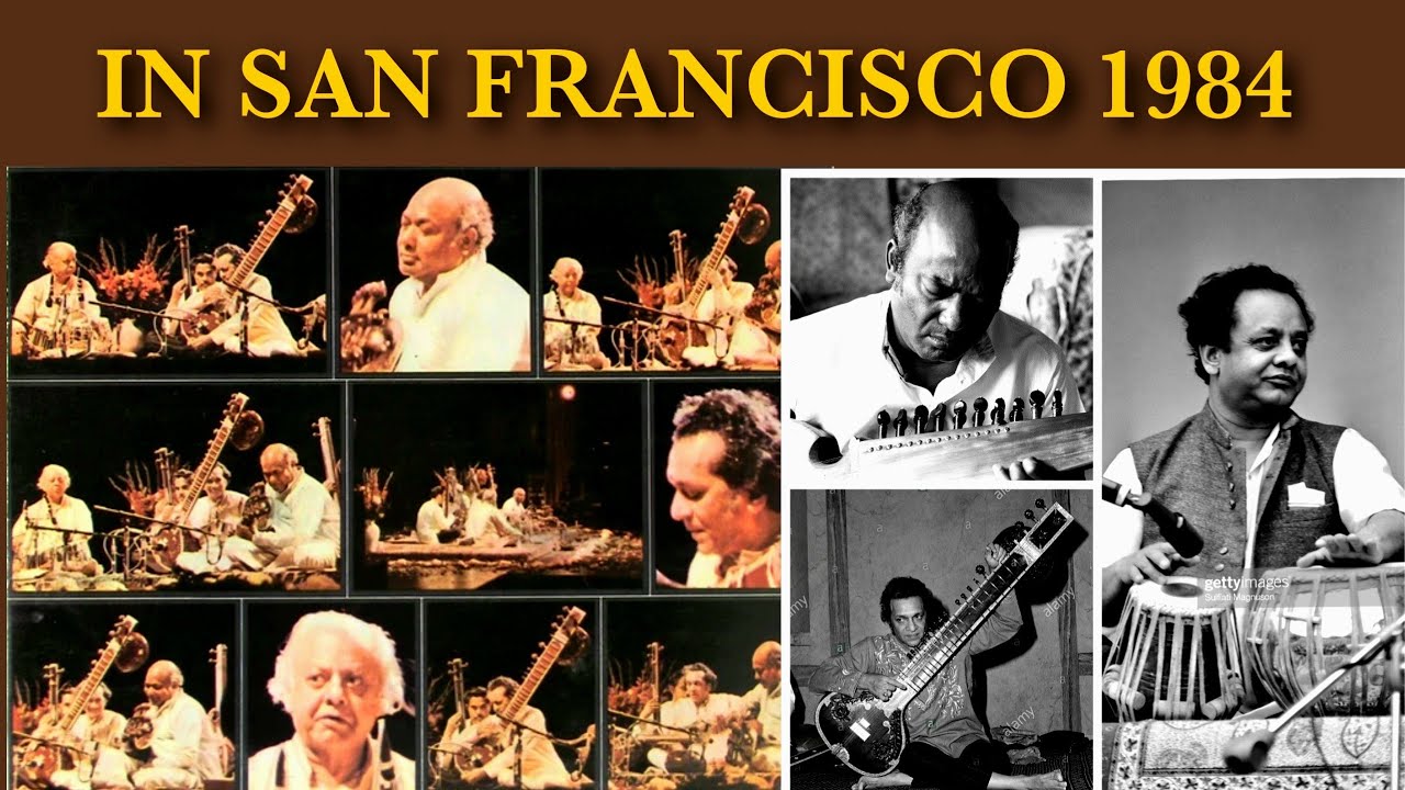 Ravi Shankar And Ali Akbar Khan | In Concert | 1984 San Francisco | Full Concert | Remastered HD