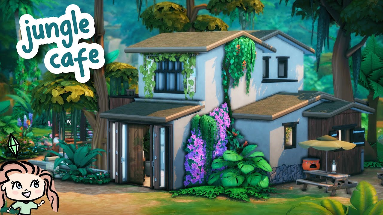 Jungle Café 🐍 || The Sims 4 Speed Build