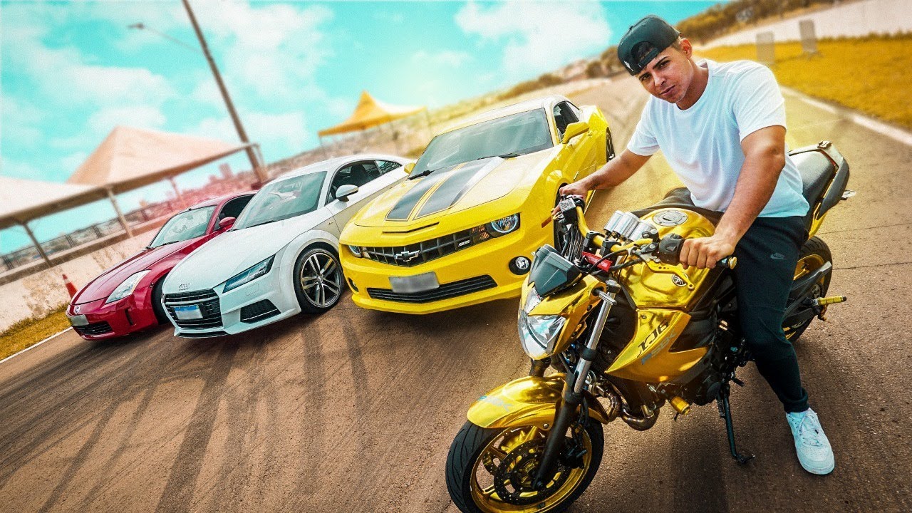 O MEGA RACHA: XJ6 TURBO VS TODOS OS MEUS CARROS