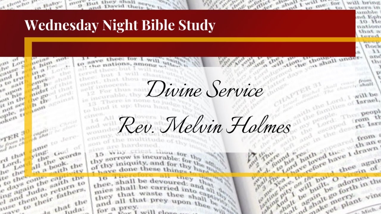 LFM Wednesday Night Bible Study