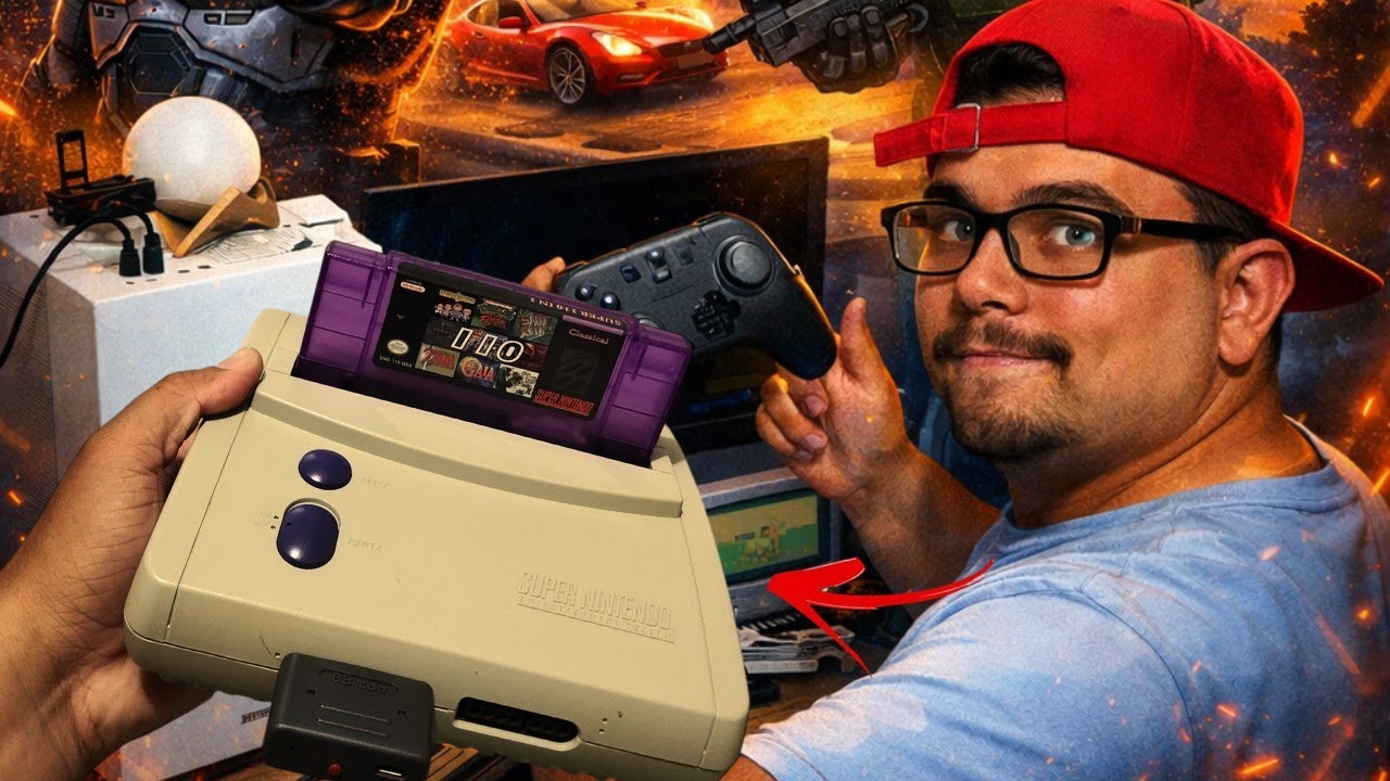COMPREI UM SUPER NINTENDO EM 2026