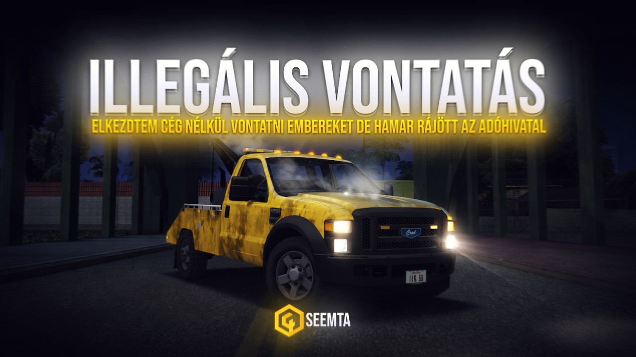 SeeMTA V4 - Csak nem kap el a NAV, nem? Csak nem.. Illegális VONTATÁS!😎