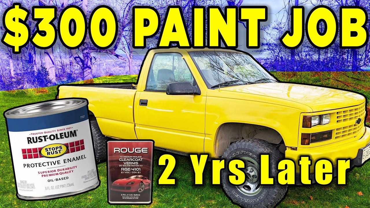 Покраска RUSTOLEUM 2 года спустя!