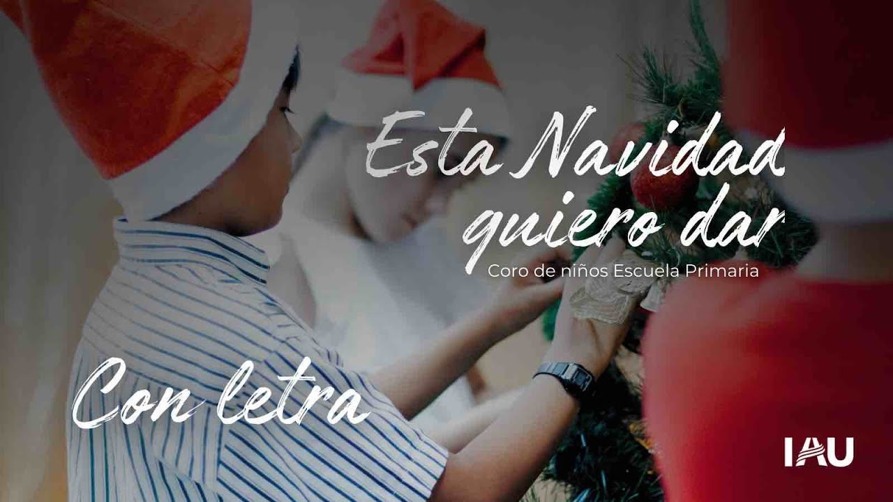 Esta Navidad Quiero Dar | Con letra
