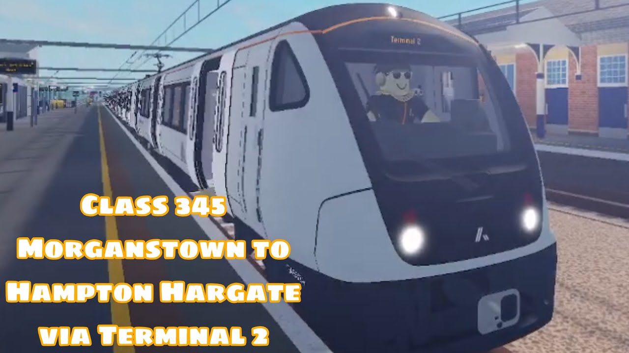 [V2.3.2] Управляем поездом класса 345 из Морганстауна в Хэмптон-Харгейт через Терминал 2! (SCR)