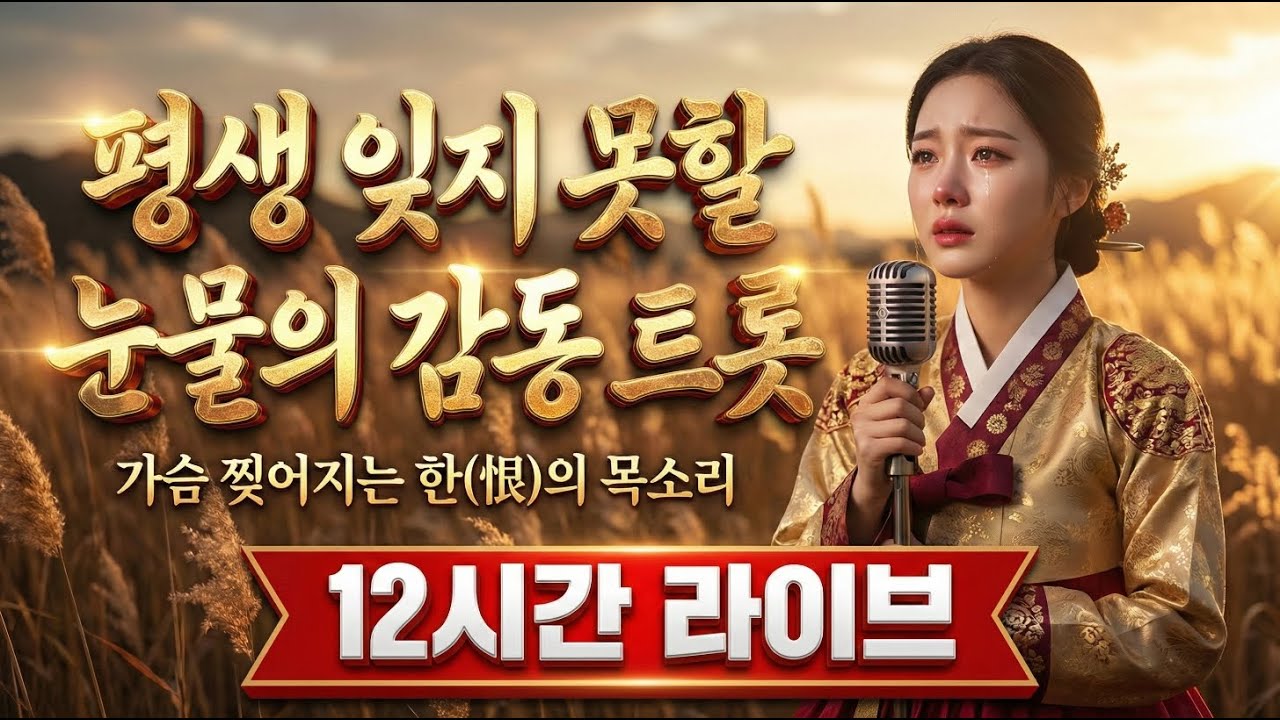 마음이 답답하고 울고 싶을 때 듣는 노래 💧 가슴을 울리는 감성 트로트 모음집 BEST 30