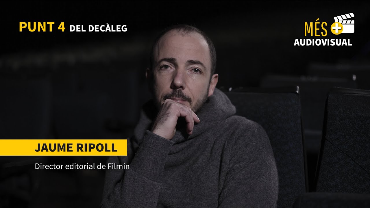 Jaume Ripoll vol m&eacute;s audiovisual en catal&agrave;