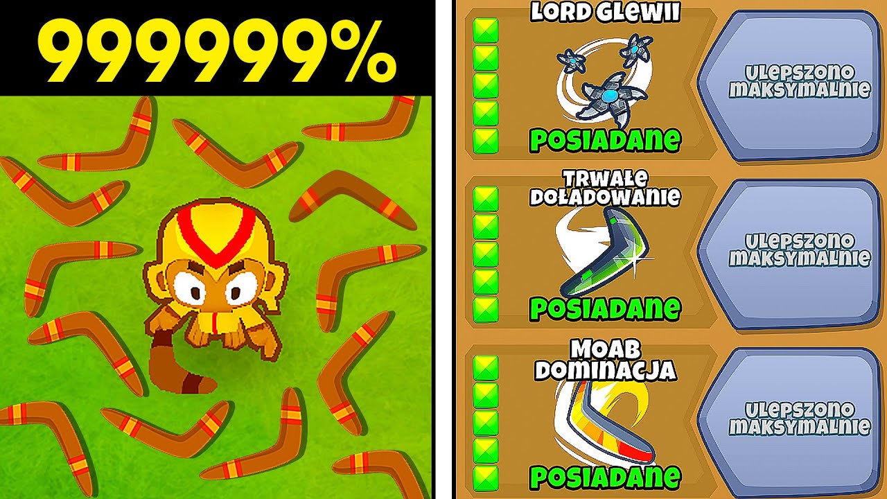 BLOONS TD 6, ale MAŁPKA ATAKUJE 999999% SZYBCIEJ i JEST 5-5-5 (NOWY REKORD!)