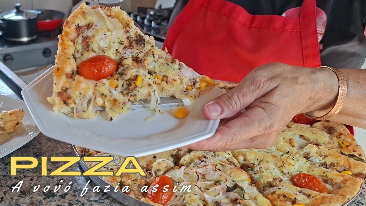 Pizza de Sardinha da Vovó | Clássica das Festas dos Anos 80