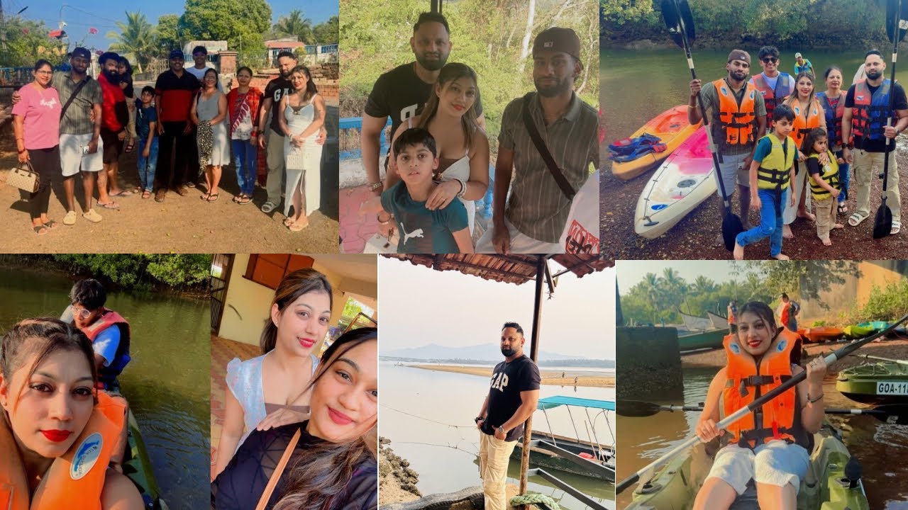 Spent our day enjoying our selves down south | kayaking with cousins | spontaneous plan to karvar 