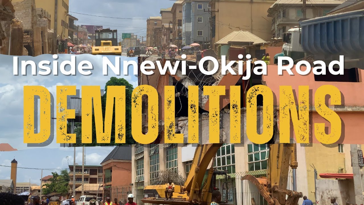 Shocking Nnewi-Okija Road Demolition: Traders Left Homeless!