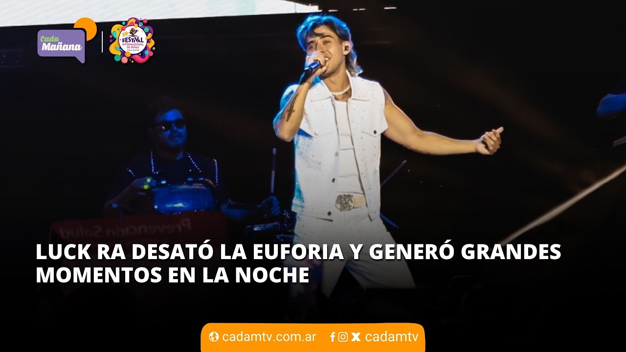 LUCK RA DESATÓ LA EUFORIA Y GENERÓ GRANDES MOMENTOS EN LA NOCHE