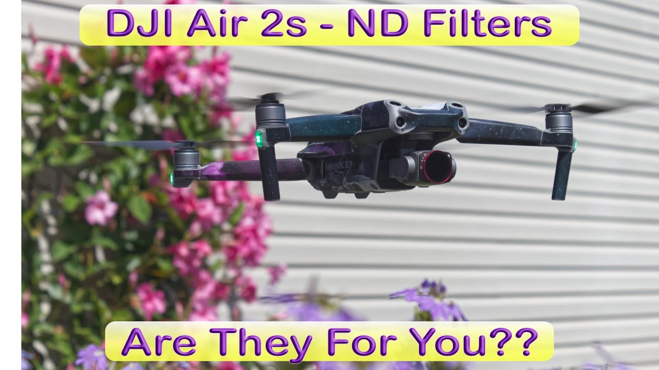 DJI Air 2s - ND Filters explained and demonstrated