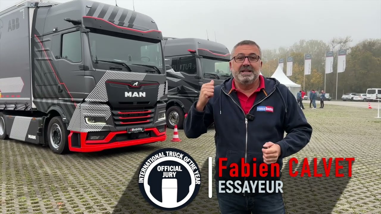 Essai du camion électrique MAN eTruck
