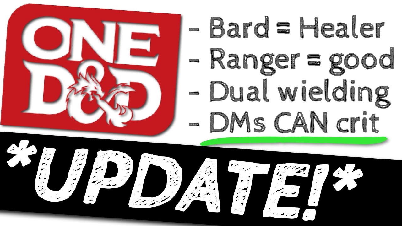 One D&D UPDATE: "Expert" Classes Overview