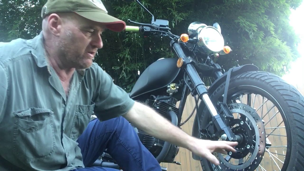 Braaap ST 250 road bike You know when You are very happy.
