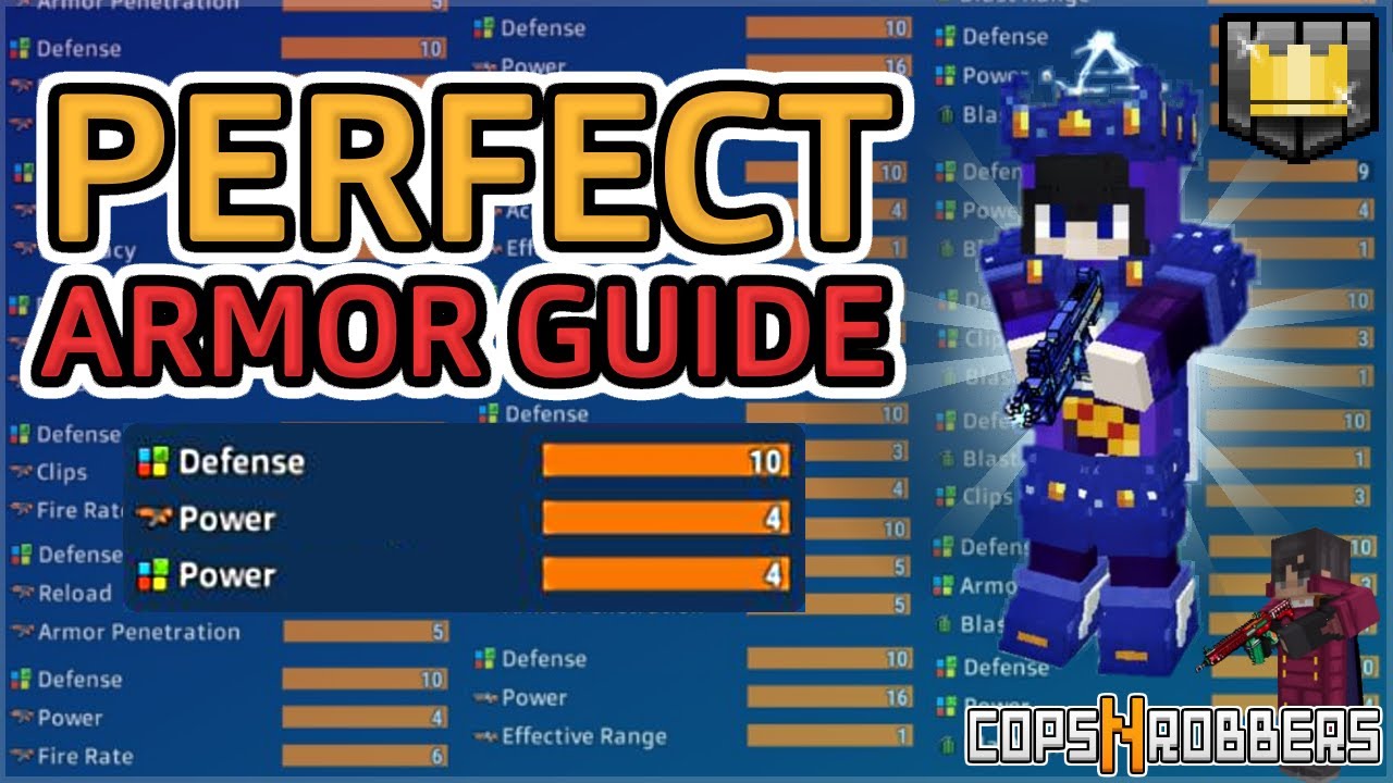 HOW TO GET PERFECT SEASON ARMOR in Cops N Robbers [OP GUIDE]