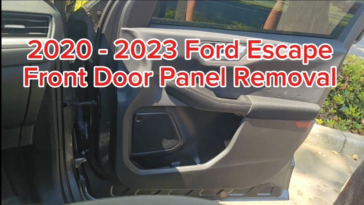 2020 2021 2022 2023 Ford Escape front door panel Removal